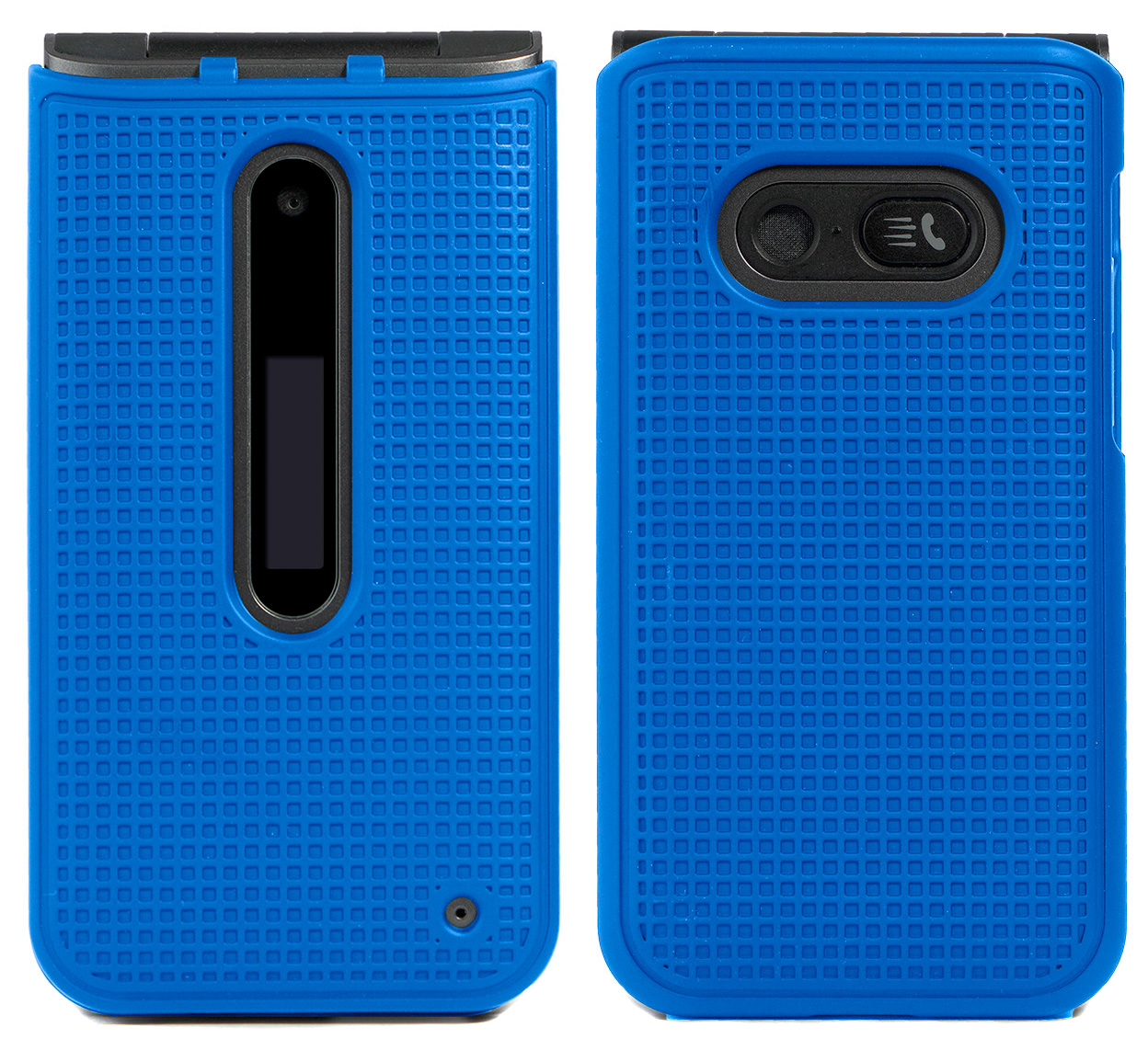 Grid Texture Case Slim Hard Shell Cover for LG Classic Flip Phone